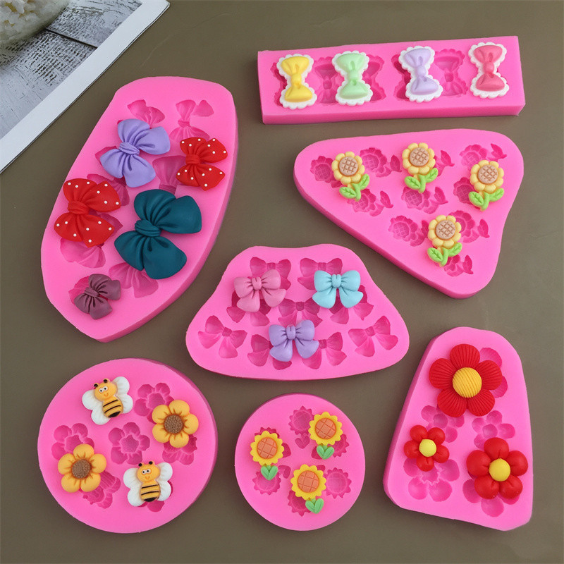 Cortador De Galletas En Forma De Mariposa Y Lazo - Para Fondant, Galletas Y Decoración De Postres