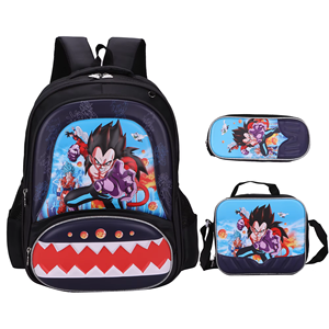 Juego de 3 Piezas de Mochila Escolar con Personajes de Dibujos Animados en 3D de 16 Pulgadas para Niños con Estuche para Lápices y Lonchera, Mochilas Escolares al por Mayor para Estudiantes de Primaria - Product Image 4