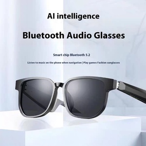 Gafas de sol negras de gama alta, AI inteligente para <span class=keywords><strong>Bluetooth</strong></span> OLED <span class=keywords><strong>PC</strong></span> Bar, reproducción de música, nuevos auriculares inalámbricos, plástico de alta calidad de sonido - Product Image 2