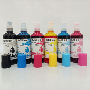 <span class=keywords><strong>Encre</strong></span> de <span class=keywords><strong>Recharge</strong></span> Premium 056 574 108 057 T09D à Base de Colorant pour Imprimantes de Bureau Epson L8058 L8050 L18050 - Product Image 1