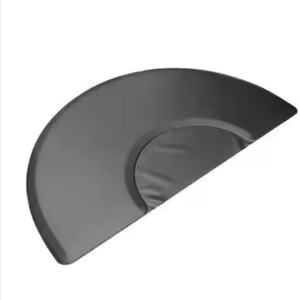 D 2025 New Style Barbershop Hair Salon Barber <b>Floor</b> <b>Mat</b> Pu Hairdresser Anti-fatigue Function Black Silicone <b>Mat</b> <b>for</b> Hair Stylist - Product Image 2