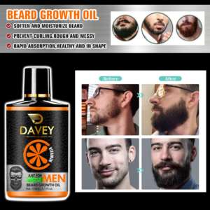Набор для роста бороды DR.DAVEY <span class=keywords><strong>just</strong></span> for men, 100% чистое и натуральное масло для роста бороды + Сыворотка для бороды - Product Image 5
