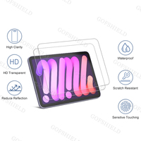 Protector de Pantalla de Alta Definición AR para iPad Mini 6, 98% Ultra Transparente, Antideslumbrante, Anti-Reflejos, Película Personalizable al por Mayor