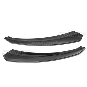 3pcs Black/Carbon Fiber Look <b>Car</b> Front Bumper Lip Splitter Body Kit Spoiler <b>Diffuser</b> Spoiler <b>for</b> Ford <b>for</b> Focus 2016 2017 2018 - Product Image 4