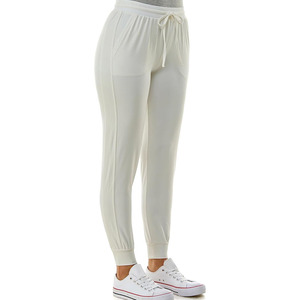 Pantalon de jogging pour femme, taille élastique, longueur cheville, style décontracté, coupe classique, coton de haute qualité, personnalisable, pour l'hiver - Product Image 2