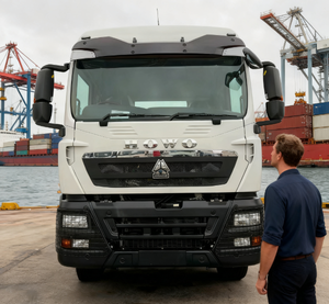 Sinotruk HOWO <span class=keywords><strong>รถ</strong></span>เทรลเลอร์รถแทรคเตอร์<span class=keywords><strong>แบบ</strong></span>พรีเมี่ยมซึ่งสามารถถ่ายโอนพลังงานได้อย่างเสถียรและมีประสิทธิภาพในการประหยัดพลังงาน - Product Image 1