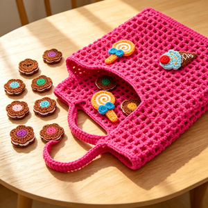 Kit de crochet DIY fait main personnalisé pour poupées en <span class=keywords><strong>pelote</strong></span> de <span class=keywords><strong>laine</strong></span>, pack de matériel de crochet, ensemble de tricot en <span class=keywords><strong>laine</strong></span> - Product Image 6