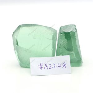 #2248 Amatista verde sin tratar Piedra preciosa suelta Materia prima Nano gemas sintéticas Piedra áspera para la fabricación de piedras preciosas - Product Image 2