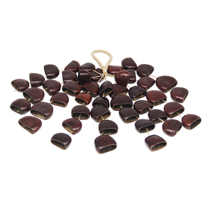 Sonajero, Sonajero de Cáscara de Semilla de Pangi/<span class=keywords><strong>Percusión</strong></span> de Cáscara de Nuez, Sonajero Tradicional Auténtico (Natural) - Product Image 5