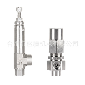 Soupape de sécurité en acier inoxydable Vs310, 40L min, 31Mpa, port 1/2 pouce pour systèmes d'eau haute pression - Product Image 3