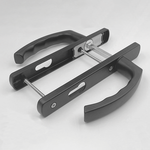 <span class=keywords><strong>Poignée</strong></span> <span class=keywords><strong>de</strong></span> <span class=keywords><strong>porte</strong></span> en <span class=keywords><strong>aluminium</strong></span>, serrure <span class=keywords><strong>de</strong></span> <span class=keywords><strong>porte</strong></span> standard européen fente universelle moderne simple - Product Image 2