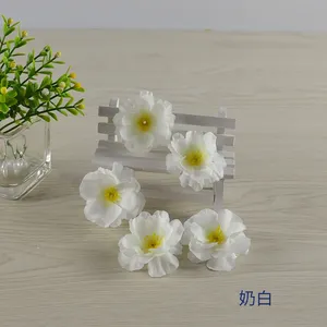 5cm Nhân Tạo Hoa trang trí hoa & vòng hoa cho <span class=keywords><strong>make</strong></span> up Peach Blossom chi nhánh cây nho hoa - Product Image 4