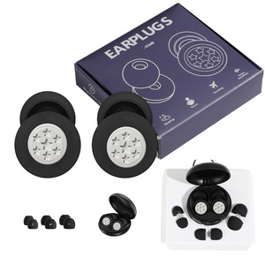 Bouchons d'oreilles ergonomiques en silicone Shark Fin <span class=keywords><strong>pour</strong></span> la natation étanche, les concerts, l'anti-ronflement haute fidélité et les dormeurs latéraux - Product Image 5