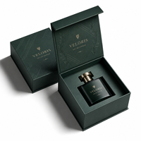 Boîte à parfum personnalisée haut de gamme recyclable avec logo, finition brillante et mate, en carton unique pour femme – Indispensable
