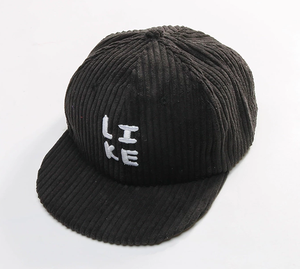 Bán Buôn Tùy Chỉnh Thêu Logo <span class=keywords><strong>Flat</strong></span> Brim Đen Đỏ Nhung Kẻ Mũ Snapback Cap - Product Image 3