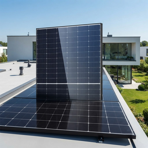 Panel solar monocristalino de media celda, módulo fotovoltaico mono de alta eficiencia con cristal único, para sistemas de energía solar domésticos conectados a la red o fuera de la red. - Product Image 4
