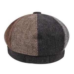 Casquette Newsboy à 8 Panneaux en Chevrons pour Hommes – Vente en Gros - Product Image 5
