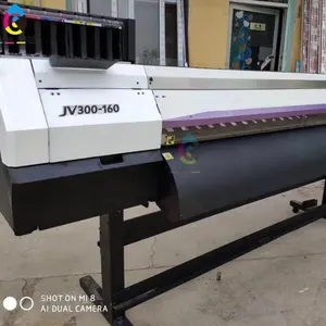 5 רגליים בשימוש מקורי Mimaki JV300-160 זול חיצוני לסביבה ממס & מדפסת סובלימציה