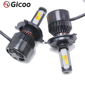 GICOO S2 4 Color <b>Led</b> <b>Headlight</b> with Flash Function H1 H3 H4 H7 H11 H13 9005 8000lm 50w High Quality with Warranty - Product Image 2