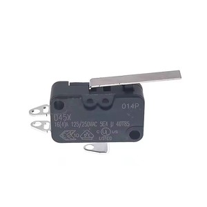 Microinterruptor ZF D45X Cherry de alta corriente 16A, normalmente abierto, normalmente cerrado, con maneta recta de 26.7mm - Product Image 4