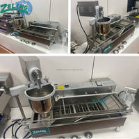 Machine automatique à faire des beignets, réglage de la épaisseur sur 3 niveaux, 300 à 1200 pièces par heure, boulangerie commerciale, usine