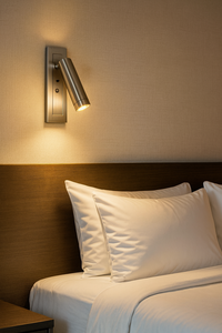 <span class=keywords><strong>Lámpara</strong></span> de Lectura LED para Cabecera de Hotel de 85-265V, Aplique de Pared de Aleación de Aluminio con Interruptor de Botón, <span class=keywords><strong>Lámpara</strong></span> de Cabecera Ajustable - Product Image 3