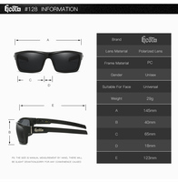 Lunettes de soleil unisexes de sport GCOTX de haute qualité, style hip-hop, mode 2026, polarisées UV400, pour le cyclisme, vente en gros par le fabricant