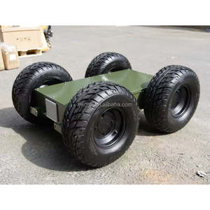 Châssis de robot monte-escaliers à roues, moteur, petite plateforme, capacité de charge de 80 kg, usage industriel - Product Image 5