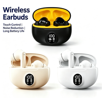 Nuevos Auriculares Inalámbricos TWS 2026 para Gamers, Audífonos Bluetooth V5.4 con Bajos Estéreo y Baja Latencia