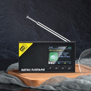 <span class=keywords><strong>Radio</strong></span> numérique portable <span class=keywords><strong>DAB</strong></span>/<span class=keywords><strong>DAB</strong></span>+ rétro Fortune avec haut-parleur, écran couleur numérique portable, <span class=keywords><strong>radio</strong></span> FM - Product Image 1