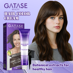 OEM Salon Professionnel Teinture Permanente <span class=keywords><strong>Naturelle</strong></span> à Base de Plantes Sans Ammoniaque <span class=keywords><strong>Coloration</strong></span> Longue Durée Gris <span class=keywords><strong>100</strong></span>% Couverture Sans PPD - Product Image 1