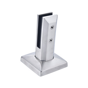 Hiện đại 304 thép không gỉ Kính clip cho phòng tắm hồ bơi biệt thự cầu thang kính cường lực đấm miễn phí cơ sở cố định 201 loạt - Product Image 5