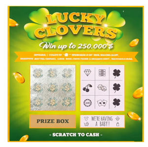 การ์ดขูดประกาศข่าวดีตั้งครรภ์ เซอร์ไพรส์ครอบครัวและเพื่อนๆ และเผยข่าวดีๆ นี้ให้กับทุกคน - Product Image 1