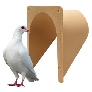 Barrière de porte de pigeon d'entrée gratuite fournitures en plastique pour Pigeon Race Dove Bird Cage Export Pet Products