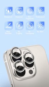 Anti-abbagliamento <span class=keywords><strong>14</strong></span> 15 <span class=keywords><strong>pro</strong></span> <span class=keywords><strong>max</strong></span> anello in metallo vetro temperato <span class=keywords><strong>iphone</strong></span> 13 protezione per obiettivo della fotocamera - Product Image 5