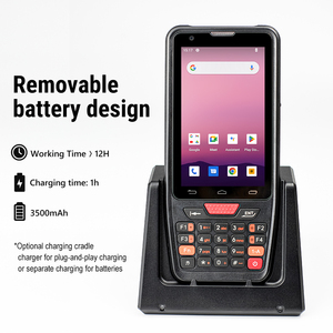 New Android 12 NFC 4 gam kho di động thu thập dữ liệu thiết bị đầu cuối công nghiệp gồ ghề cầm tay Android PDA OCR ID Máy quét mã vạch - Product Image 5