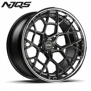 Jantes forgées NJQS de haute qualité pour SUV <span class=keywords><strong>4x4</strong></span> tout-terrain, 5-6 trous, 20 pouces, à déport profond, chromées, pour voitures de sport et de luxe - Product Image 1