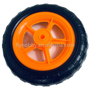 Rueda de Repuesto para Carrito de Juguete Infantil <span class=keywords><strong>Nobby</strong></span> B-W2100 de 8 Pulgadas, Llanta de Plástico EVA con Rodamiento de Bolas, Capacidad de Carga de 30-35 kg para Bicicleta Infantil - Product Image 6