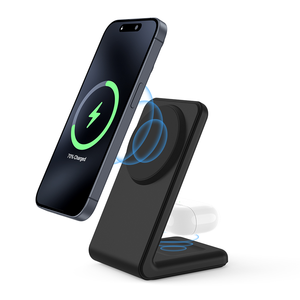 Vente d'usine <span class=keywords><strong>2</strong></span> en 1 support de <span class=keywords><strong>charge</strong></span> magnétique <span class=keywords><strong>sans</strong></span> <span class=keywords><strong>fil</strong></span> écouteurs de téléphone chargeur de Station de <span class=keywords><strong>charge</strong></span> <span class=keywords><strong>sans</strong></span> <span class=keywords><strong>fil</strong></span> - Product Image 5