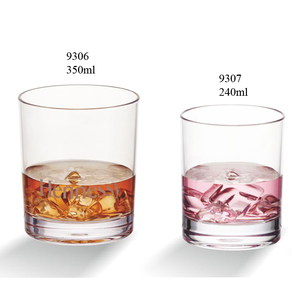 Tumbler di plastica Lowball riutilizzabile in vetro <span class=keywords><strong>Brandy</strong></span> da 8 once BPA Free acrilico SAN Tritan Whiskey Tumbler - Product Image 2