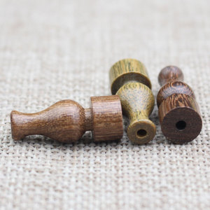 Cuentas de madera de sándalo con corte baguette cónico para la fabricación de pulseras, material de cuentas sueltas, origen del árbol: Hangzhou - Product Image 3