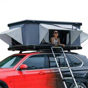 Tente de toit pliable de haute qualité pour 4 saisons, tente de <span class=keywords><strong>camping</strong></span> pour voiture à coque souple, tente de toit pour 4 personnes à <span class=keywords><strong>vendre</strong></span> - Product Image 4