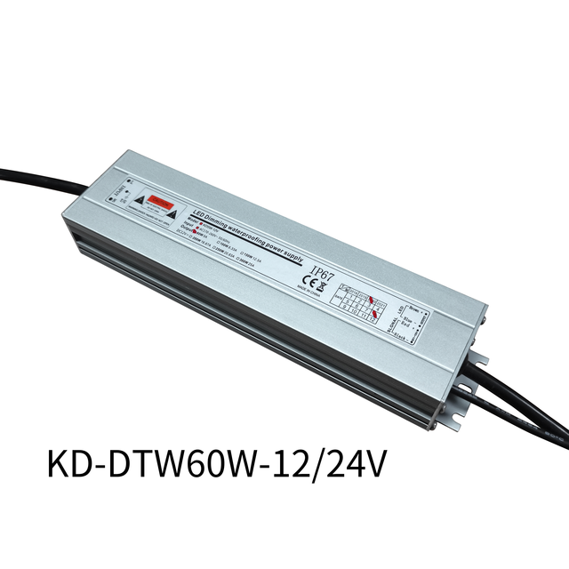 IP67 Waterproof AC-DC Constant Voltage Led Driver DC12V DC24V Triac 0-10V Dali Dimming Aluminum Case Outdoor Use Led Power