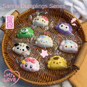 Pinza de Silicona Antiestrés con Forma de Dumplings de la Serie de Dibujos Animados Kulomi, Modelo 0716 - Product Image 2