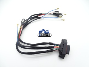 E345B E345BL E365B Excavator Spare Parts 3176B 3176C 3196 Engine <b>Harness</b> 4P-9537 for Excavator External Internal Wiring <b>Harness</b> - Product Image 3
