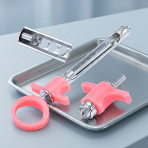 Instrumentos de Belleza Melpex RDAS15, Jeringa de Anestesia Manual Autoaspirante Profesional para Odontología, Acero Inoxidable Alemán Reutilizable - Product Image 1