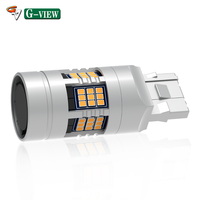 Gview Kein Hyper-Flash LED Weiß Bernstein Rot Ba15S BAU15S 1156 1157 3156 3157 T20 DRL Blinker 7440 7443 Rückfahrlicht LED Auto