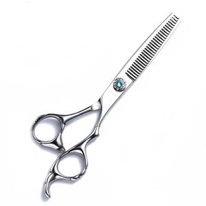 Tijeras de acero inoxidable para <span class=keywords><strong>Peluqueros</strong></span> profesionales con punta de hoja afilada, herramientas de estilismo para el cabello - Product Image 1