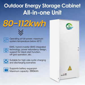 Sistema de Almacenamiento de Energía Híbrido de Alto Voltaje Todo en Uno y con Batería de 50kW y 60kWh para Conexión a Red y Fuera de Red - Product Image 4