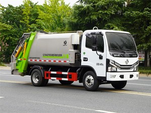 รถบรรทุกขยะขนาดเล็กตงเฟิง 4x2 พร้อมใช้งานสำหรับเก็บขยะในพื้นที่อยู่อาศัยและการทำความสะอาดเมือง - Product Image 2